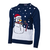 Muški božićni pulover Snowman tamno plava