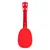ECO TOYS Ukulele gitara za decu Jagoda, Crvena