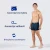 VIVVA Moške boksarice | MENCODE 6-paket Siva L