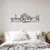 Wallity Zidna dekoracija Ottowa, 120 x 40 x 1,5 cm, Crna