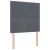 Krevet s opruga kutije Tamno siva 200 x 120 cm Baršun