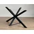 Hanah Home Nogari za sto Ahtapot, 150x71x78 cm, Crni