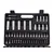shumee Komplet 108-delnih ključev 1/4, 1/2, Torx, tip H (4)