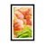Plakat s paspartujem rdeči tulipani v vintage varianti - 30x45 black