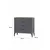 Hanah Home Komoda Arden 4, 90 x 88 x 40 cm, Antracit