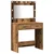 Toaletni stol 3 pcs Smeđa 40 x 41 x 135 cm Konstruirano drvo