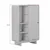 Hanah Home Multifunkcionalna komoda, Braon