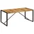 Den Jedilna miza 180x90x75 cm trden mangov les