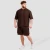 GymBeam Utility Shorts Brown