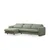 Atelier del Sofa Ugaona garnitura Lily 97x73x290cm Zelena