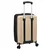 vidaXL Zložljiva Potovalna Torba Trda 20 Champagne 34x23x55.5 cm ABS
