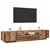 TV ormarić LED boja drva 200x35x40 cm konstruirano drvo
