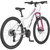 KTM Ženski brdski bicikl Bjela 16.5 MTB PEAK 27 DISC LADY