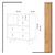 Hanah Home Komoda Fallow 70x88,6x40cm Hrast-Bela
