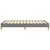 shumee vidaXL Posteljni okvir brez vzmetnice temno siv 120x190 cm blago