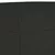 Tabure crni 60 x 50 x 41 cm od tkanine