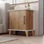 Hanah Home noćni ormarić Adela, 55 cm, atlantski bor / beli