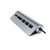SATECHI Hub Aluminium Type-C USB Hub 3x USB 3.0,MicroSD, Sivi