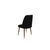 Hanah Home Set stolica Hugo-386 V2, 62x75x51.5 cm, 2 komada, Crne