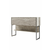 HANAH HOME Komoda Luxe Travertine Silver