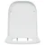WC daska Bijelo 47,5 x 35 x 3,6 cm Duroplast