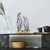 Atelier Del Sofa Dekorativna figura Pingu, 26x8x17 cm, Crna