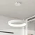 Brilagi - LED prigušiva luster FALCON MODERN LED/54W/230V prečnik 60 cm bela + daljinski upravljač