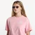 Majice Sporty & Rich Yankees Arch Tshirt UNISEX Candy/ White S