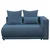MID.YOU TROSED, modra tekstil