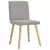 vidaXL vidaXL Jedilni stoli 6 kosov Cloud Grey Fabric, (21832486)