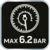 Topex Pnevmatski brusilnik z ekscentrično orbito, 150 mm