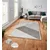 Conceptum Hypnose tepih Asr Crpt-90, pravougaoni, 80 x 140 cm, svijetlo sivi