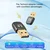 Bluetooth dongle adapter Techsuit BlueJet (A20) Bluetooth 5.4, Plug&Play, EDR&BLE - black