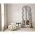 Hanah Home Podno ogledalo Mia, 65 cm x 170 cm, Bež