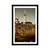 Plakat s paspartujem center New Yorka - 40x60 silver
