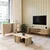 Hanah Home set nameštaja za dnevnu sobu Ravello, topli hrast / hrast Sapphire