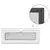 Prozor za podrum RISOR 110 x 40 cm PVC i staklo Antracit
