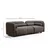 Atelier del Sofa Trosed Victoria 228x74x90cm Sivi