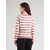 VERO MODA Pulover VMDoffy pegasto rdeča/bela