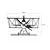 Aberto Design Dekorativna figura Glider, 27x17 cm, 1.5 mm, Crna