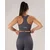 Confident Charm Top Grafitno Siv - M