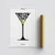 Wallity Poster Martini-2046, 29,7x42 cm
