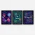 Wallity Set uramljenih slika 3SC127, 3 Dela