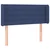 LED uzglavlje plavo 103x16x78/88 cm od tkanine
