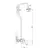 Baterija za tuš kadu KLASIK K12250
