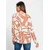 heine Bluza marine/oranžna/bela