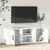 TV ormarić bijeli 100 x 31,5 x 35 cm od konstruiranog drva
