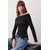 Trendyol Milla Ženska bluza, Crna