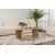 Nordure Klub sto Sable, 119x60x40cm, Braon