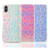 Maska Hologram 3D Leopard za iPhone XS Max plava.